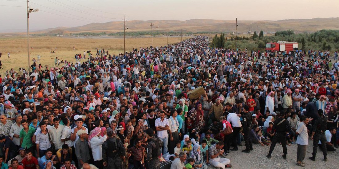 APTOPIX Mideast Iraq Syrian Refugees